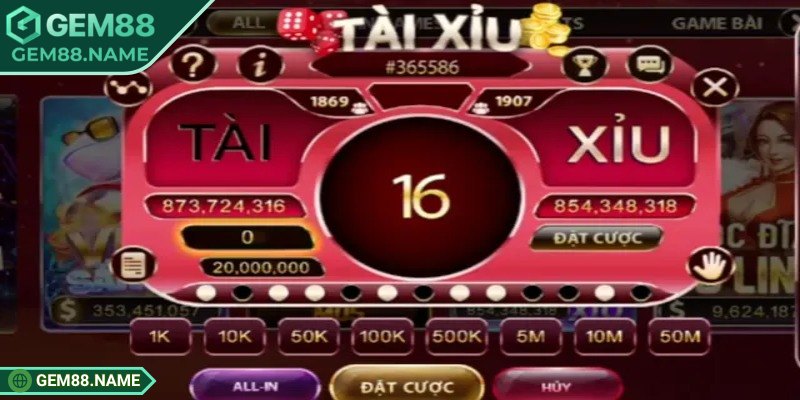 Tài Xỉu Gem88 - Game Cá Cược Uy Tín, Minh Bạch Hiện Nay 1 Khám phá sơ lược về game tài xỉu Gem88
